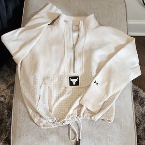 Under Armour Project Rock half Fleece Zip